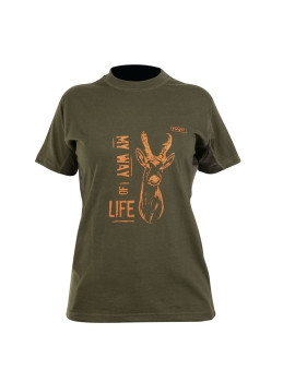 Dámske tričko BRANDED T-SHIRT Roe Deer - Srnec